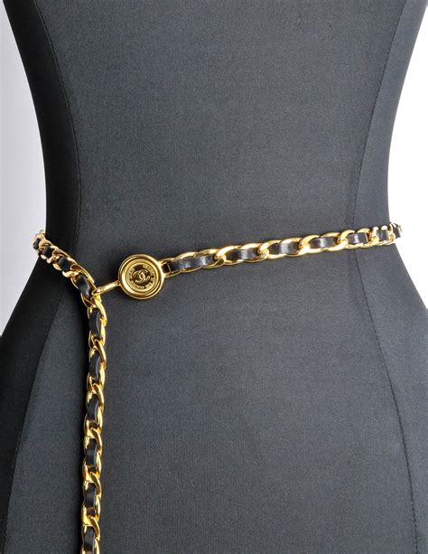 coco chanel ladies belt|vintage chanel belt.